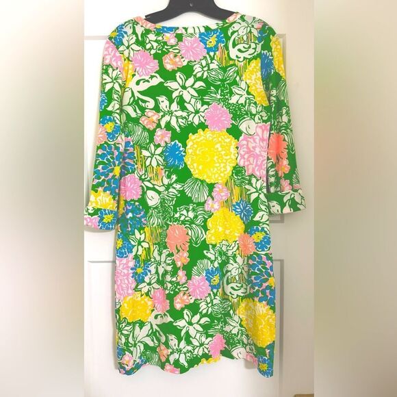 Lilly Pulitzer Palmetto Dress Hibiscus Stroll - Picture 5 of 8